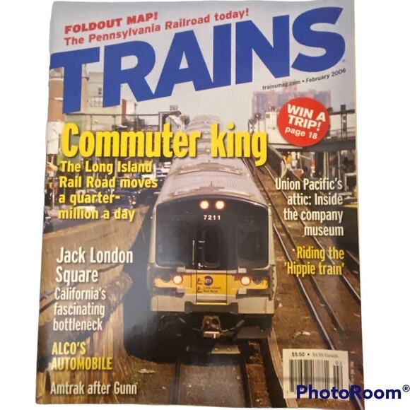 Vtg Lot 3 Trains Jan Feb Mar 2006 Magazine Track Railroad Engineer Locomotive - Picture 5 of 9